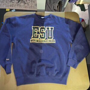 Vintage 90s east Stroudsburg ESU vintage crew neck vintage college sweatshirt Po